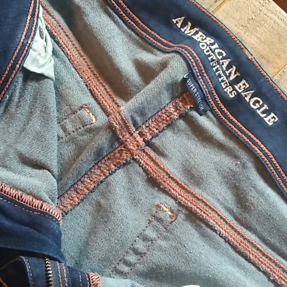 American Eagle Kick Boot Jeans - Size 18 Aeo Denim X - Picture 3 of 9